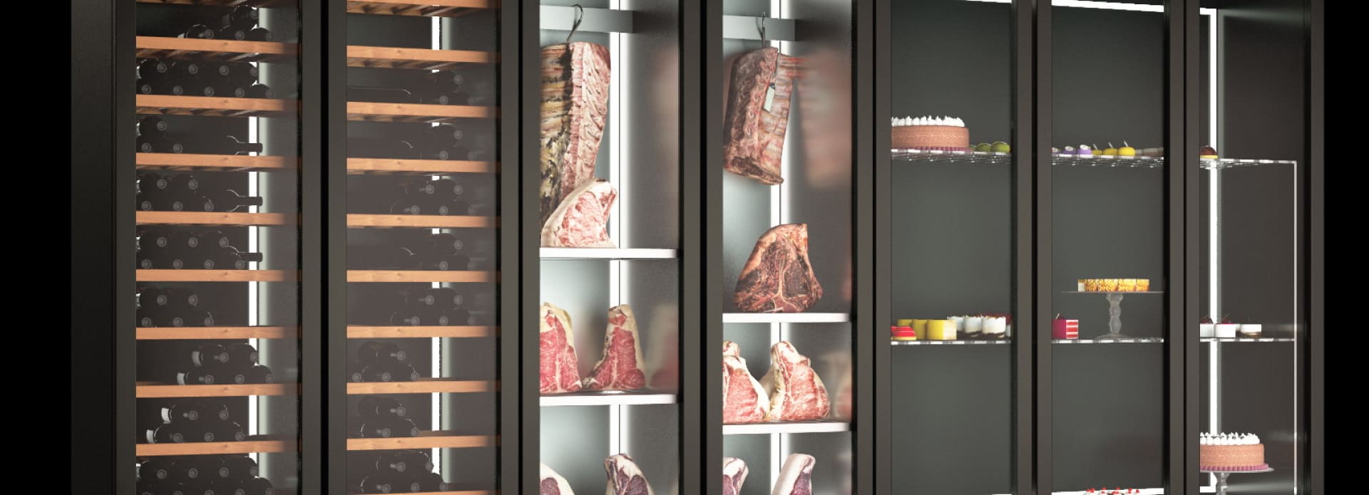 Шкафы для вызревания мяса